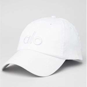 Women’s White Alo Cap - NEVER WORN